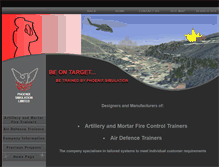 Tablet Screenshot of phoenixsimulationltd.co.uk